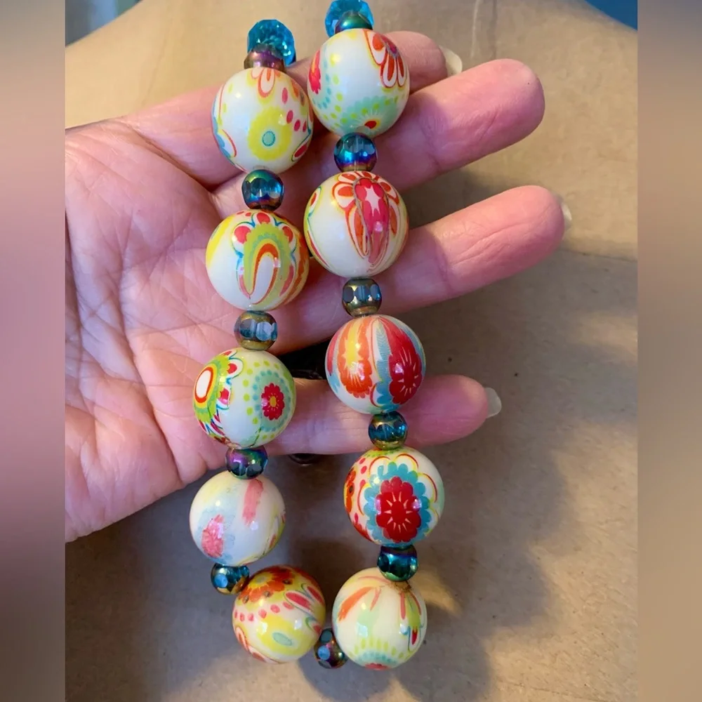 Vintage Hippie Boho Y2K Festive Necklace